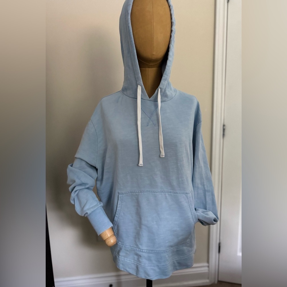 SPORTING LIFE 100% Cotton Light Blue Hoodie (M)